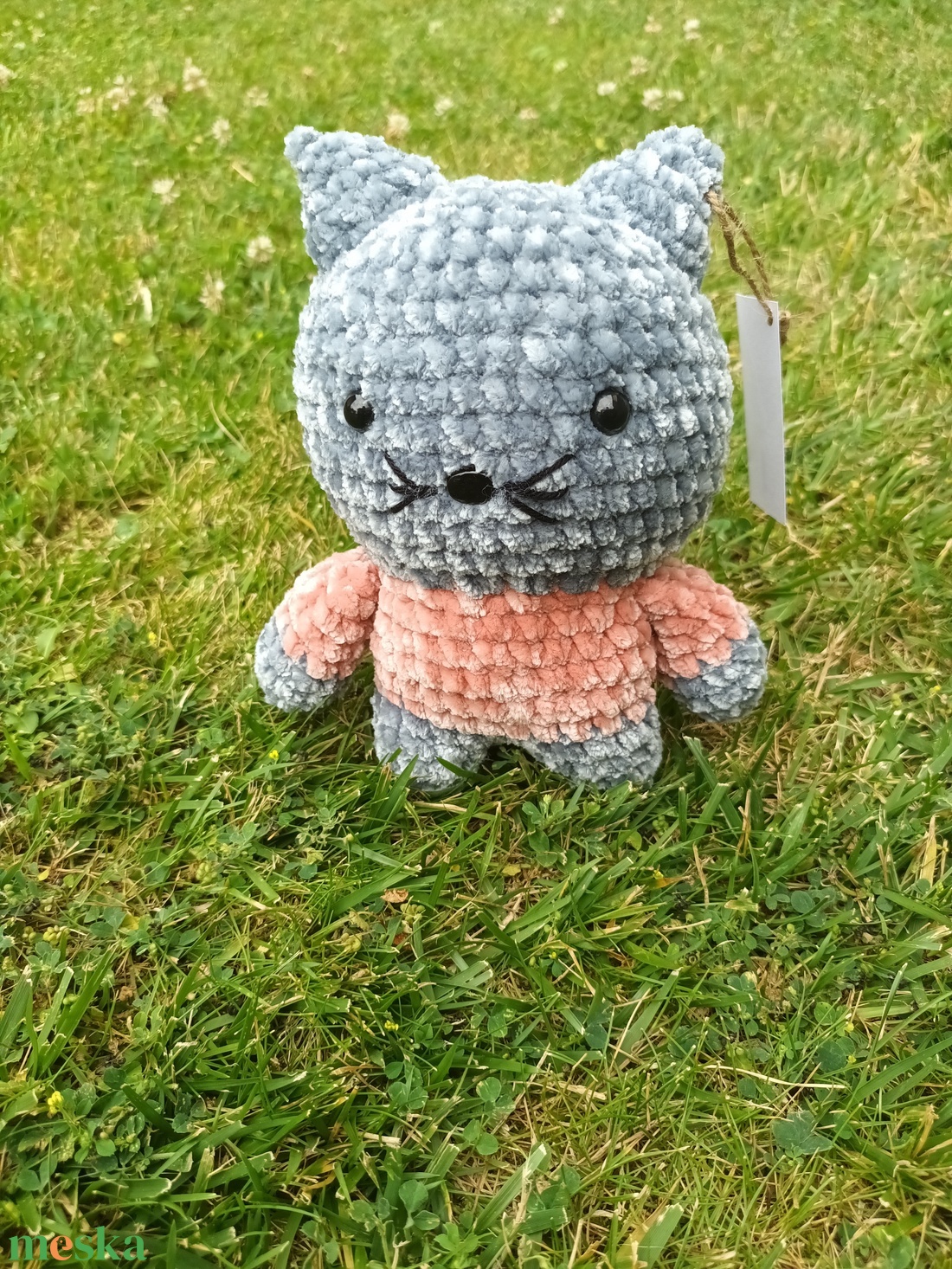 Cirmi, amigurumi cica - játék & sport - plüssállat & játékfigura - cica - Meska.hu Cirmi, amigurumi cica - játék & sport - plüssállat & játékfigura - cica - Meska.hu