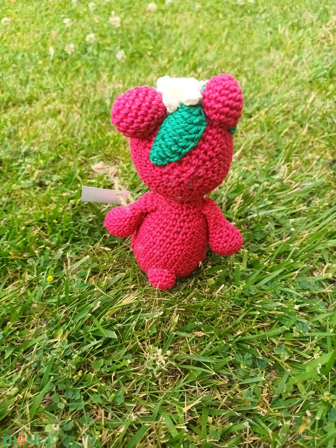 Kis Virág amigurumi maci - játék & sport - plüssállat & játékfigura - maci - Meska.hu Kis Virág amigurumi maci - játék & sport - plüssállat & játékfigura - maci - Meska.hu