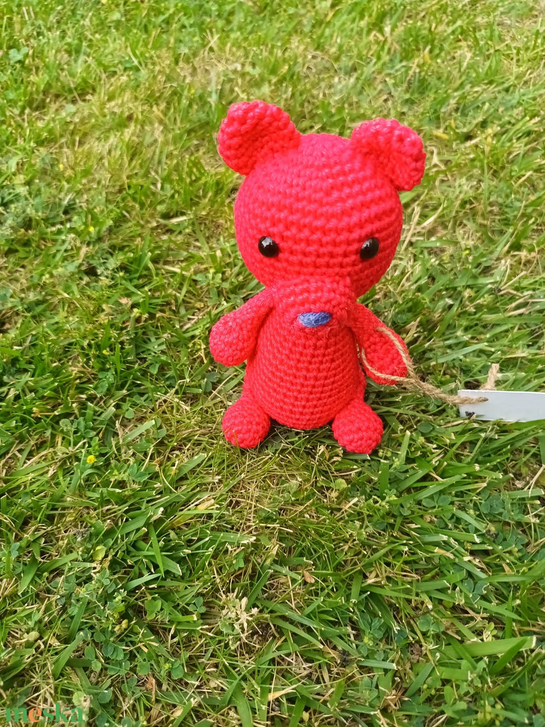 Piroska amigurumi maci - játék & sport - plüssállat & játékfigura - maci - Meska.hu Piroska amigurumi maci - játék & sport - plüssállat & játékfigura - maci - Meska.hu