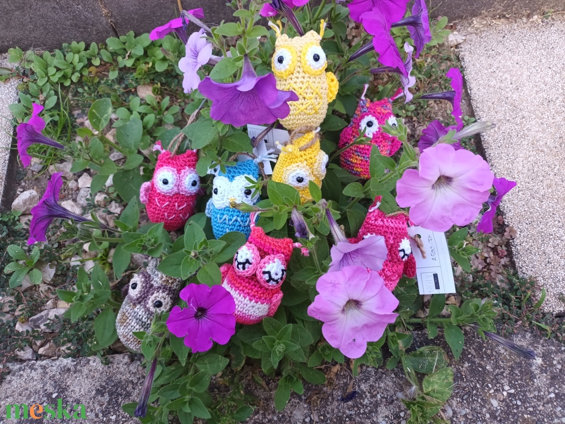 Amigurumi baglyok - játék & sport - plüssállat & játékfigura - bagoly - Meska.hu Amigurumi baglyok - játék & sport - plüssállat & játékfigura - bagoly - Meska.hu