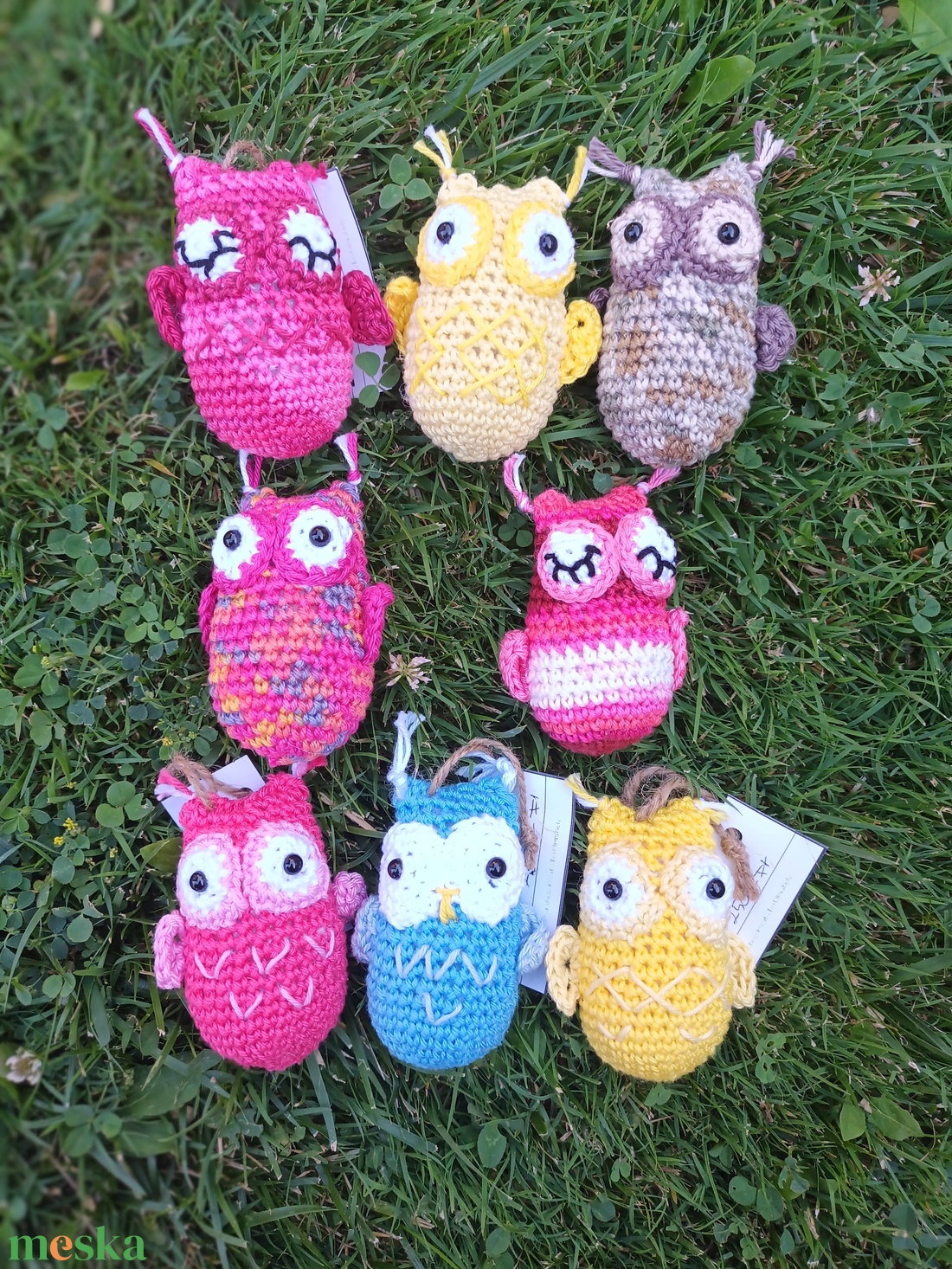Amigurumi baglyok - játék & sport - plüssállat & játékfigura - bagoly - Meska.hu Amigurumi baglyok - játék & sport - plüssállat & játékfigura - bagoly - Meska.hu