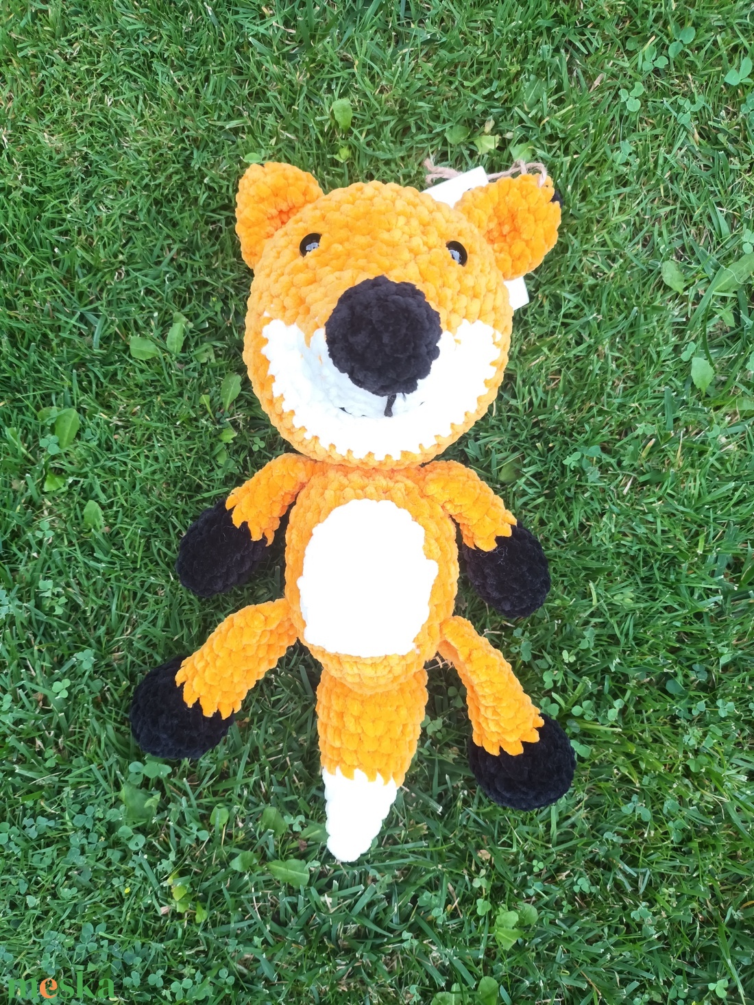 Vili az amigurumi róka - játék & sport - plüssállat & játékfigura - róka - Meska.hu Vili az amigurumi róka - játék & sport - plüssállat & játékfigura - róka - Meska.hu
