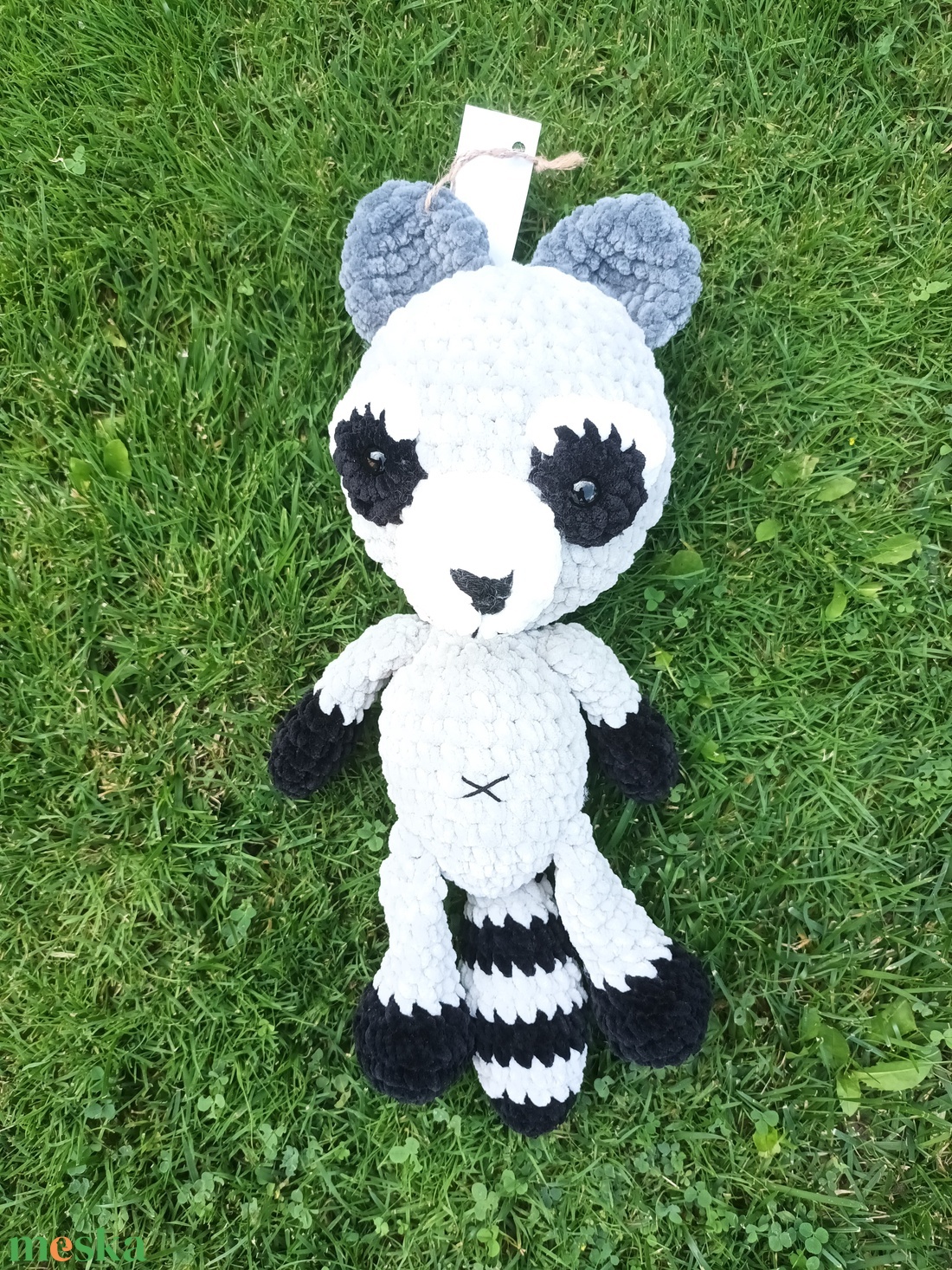 Mosó Manó az amigurumi mosómaci - játék & sport - plüssállat & játékfigura - más figura - Meska.hu
