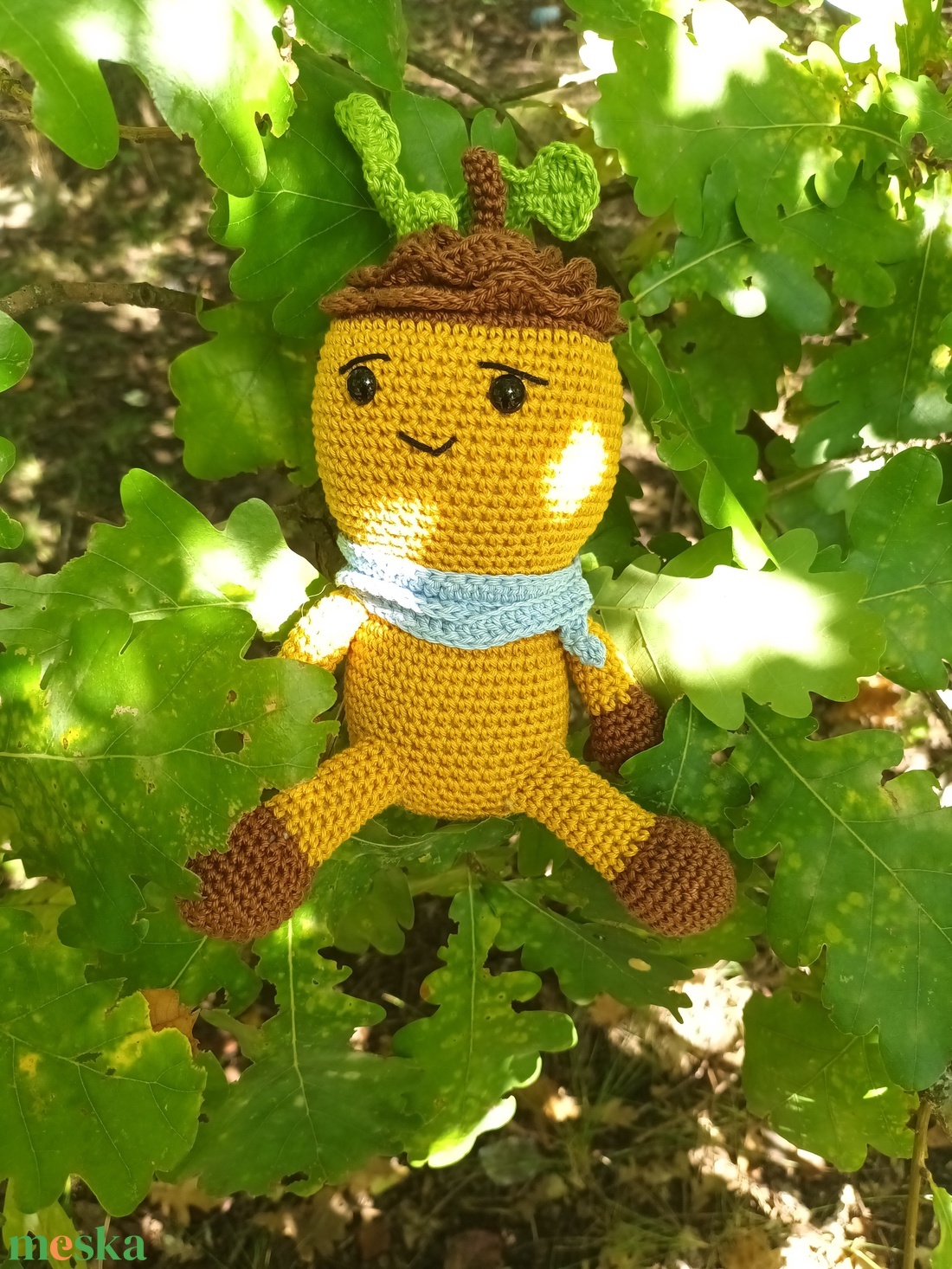 Amigurumi Makk Márton - játék & sport - plüssállat & játékfigura - más figura - Meska.hu Amigurumi Makk Márton - játék & sport - plüssállat & játékfigura - más figura - Meska.hu