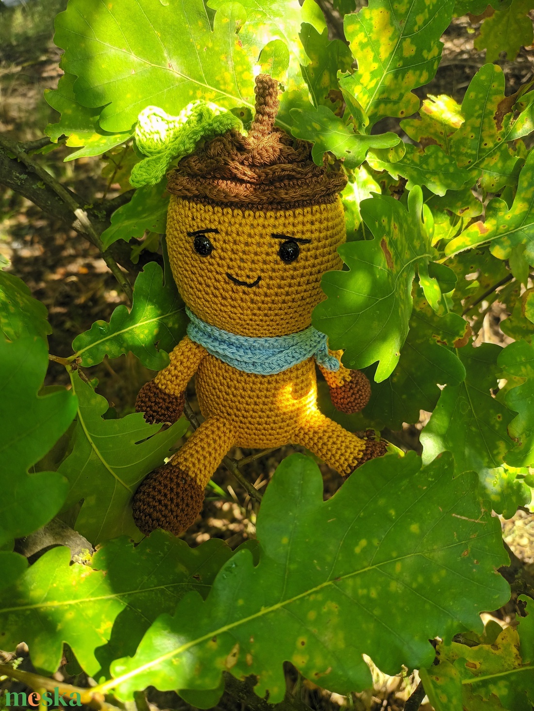 Amigurumi Makk Márton - játék & sport - plüssállat & játékfigura - más figura - Meska.hu Amigurumi Makk Márton - játék & sport - plüssállat & játékfigura - más figura - Meska.hu