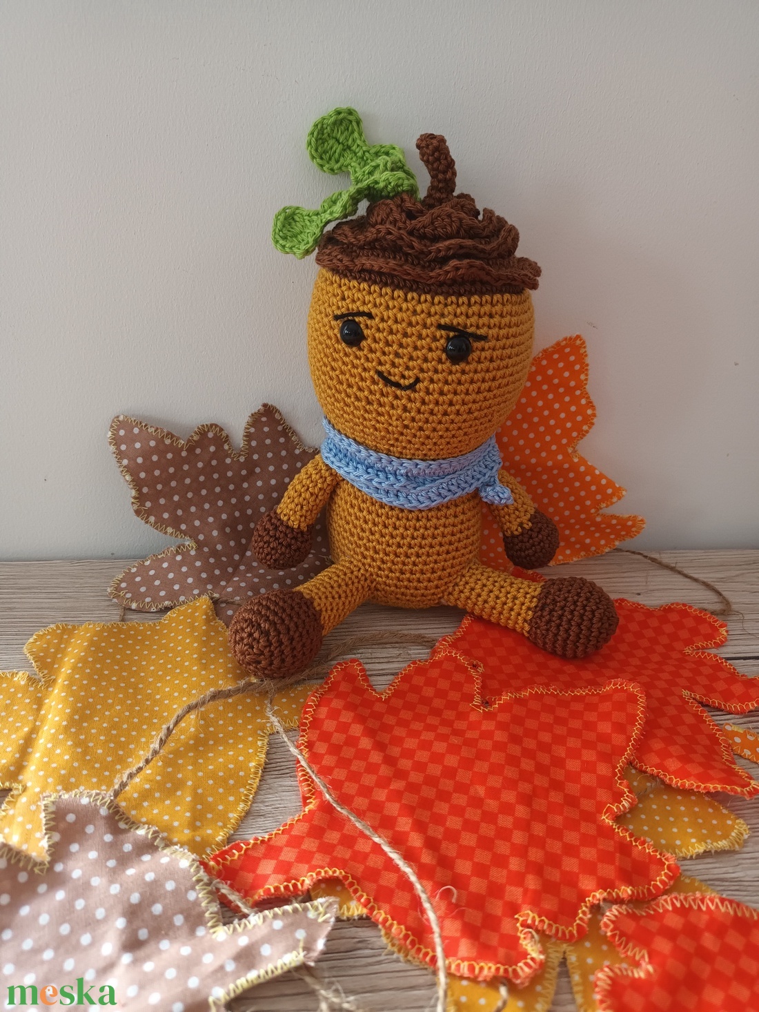 Amigurumi Makk Márton - játék & sport - plüssállat & játékfigura - más figura - Meska.hu Amigurumi Makk Márton - játék & sport - plüssállat & játékfigura - más figura - Meska.hu