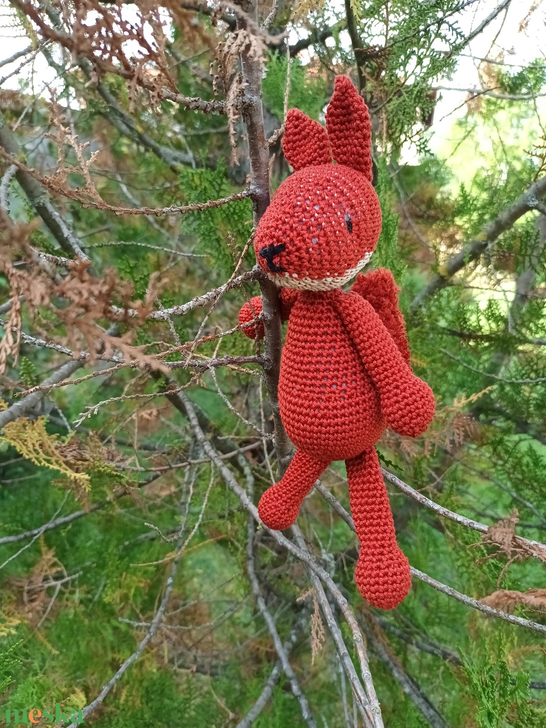 Amigurumi Misi Mókus  - játék & sport - plüssállat & játékfigura - más figura - Meska.hu Amigurumi Misi Mókus  - játék & sport - plüssállat & játékfigura - más figura - Meska.hu