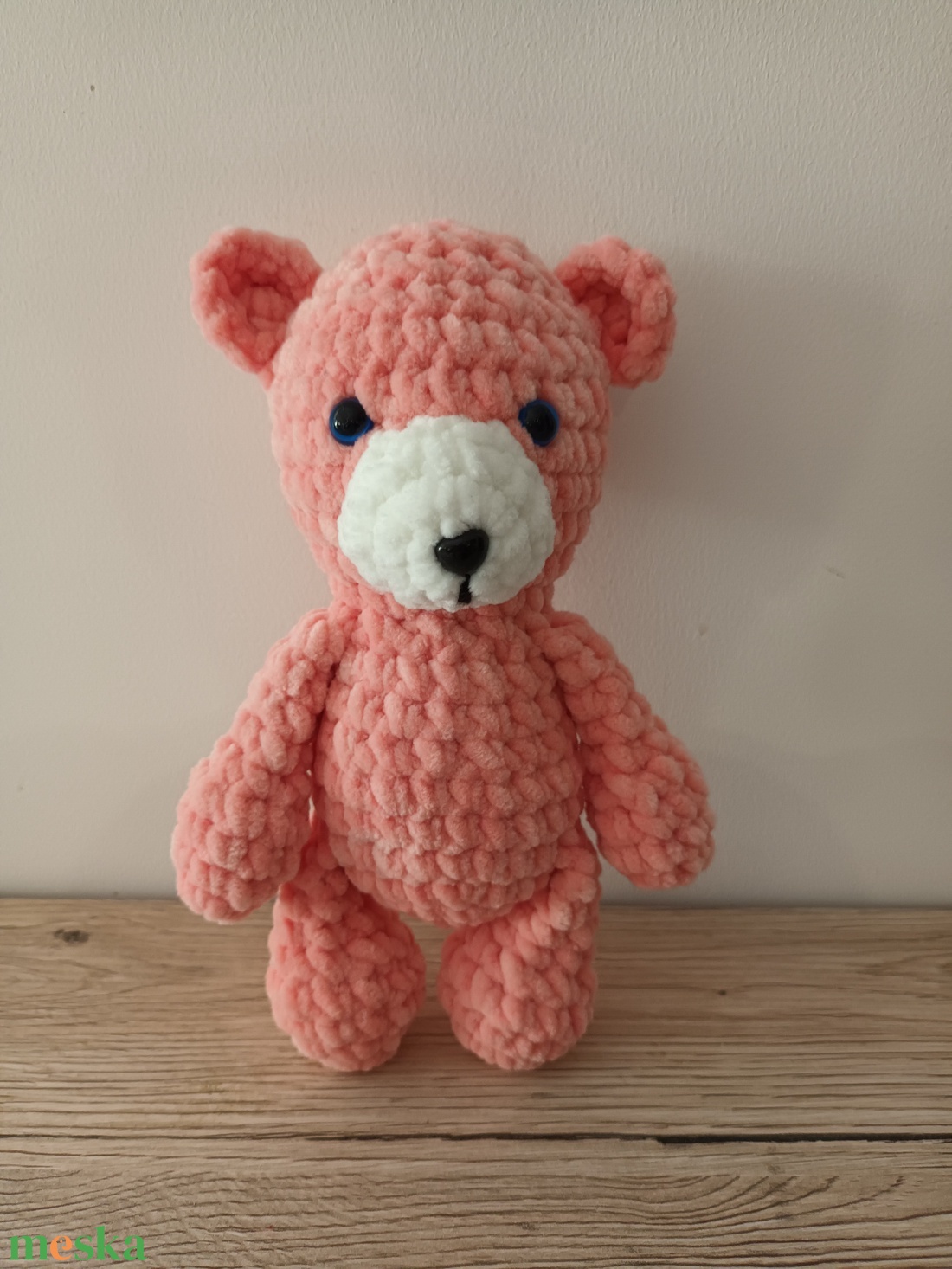 Amigurumi Rozinka Maci - játék & sport - plüssállat & játékfigura - maci - Meska.hu