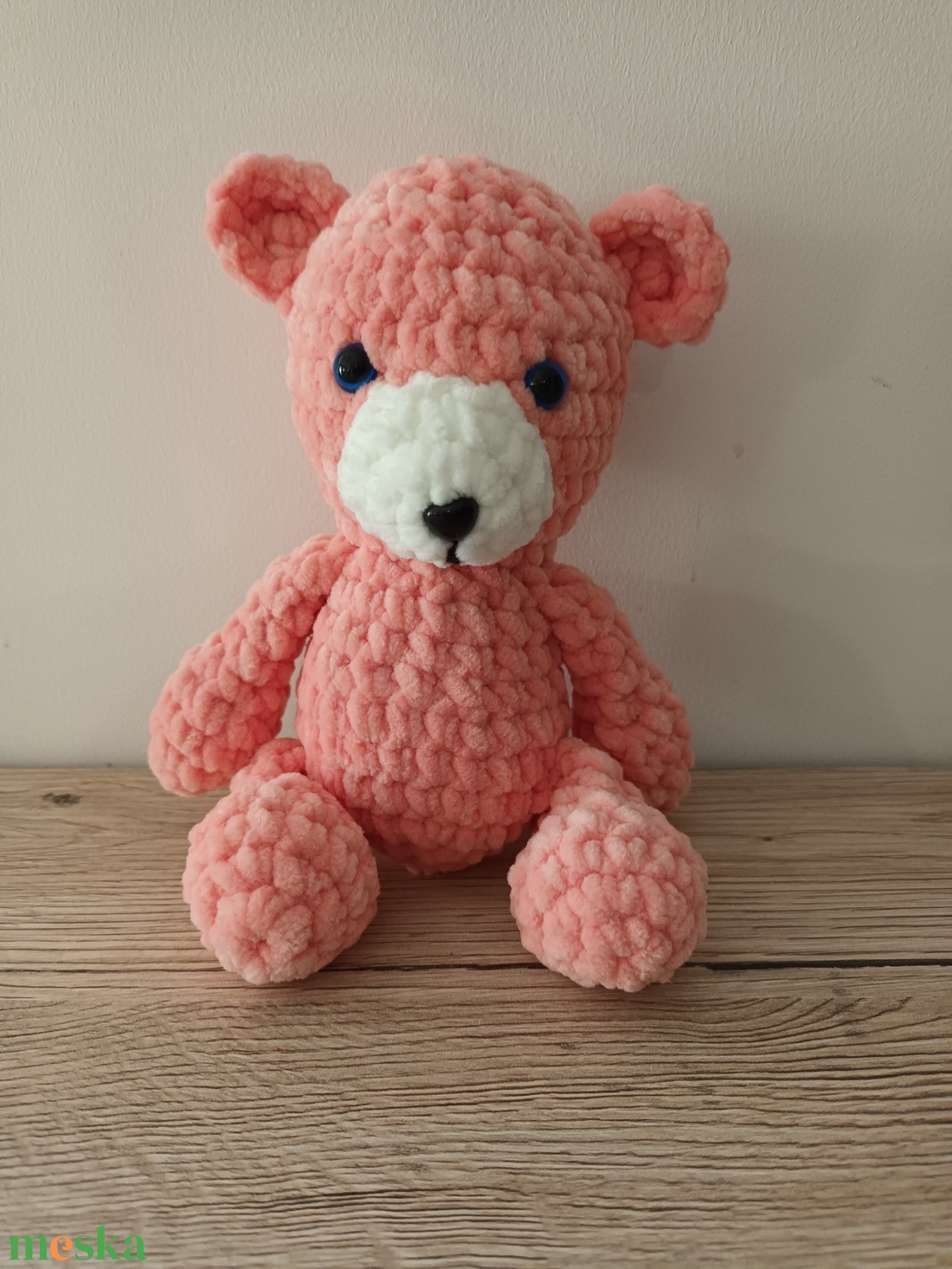 Amigurumi Rozinka Maci - játék & sport - plüssállat & játékfigura - maci - Meska.hu