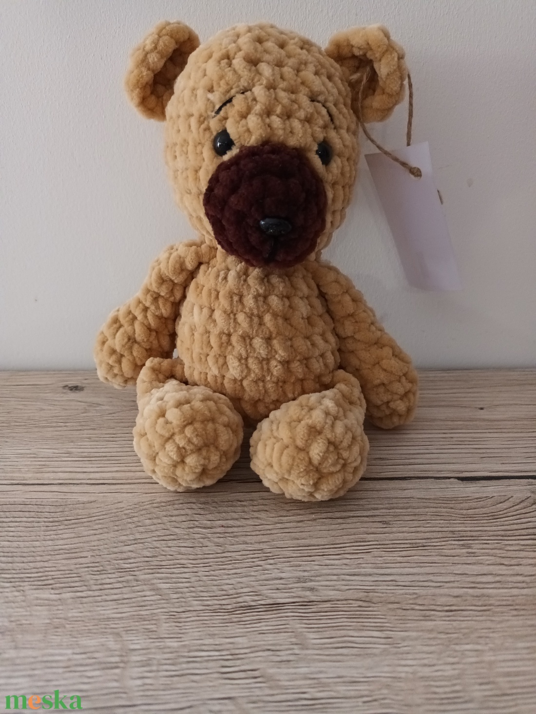 Amigurumi Brumi Maci - játék & sport - plüssállat & játékfigura - maci - Meska.hu