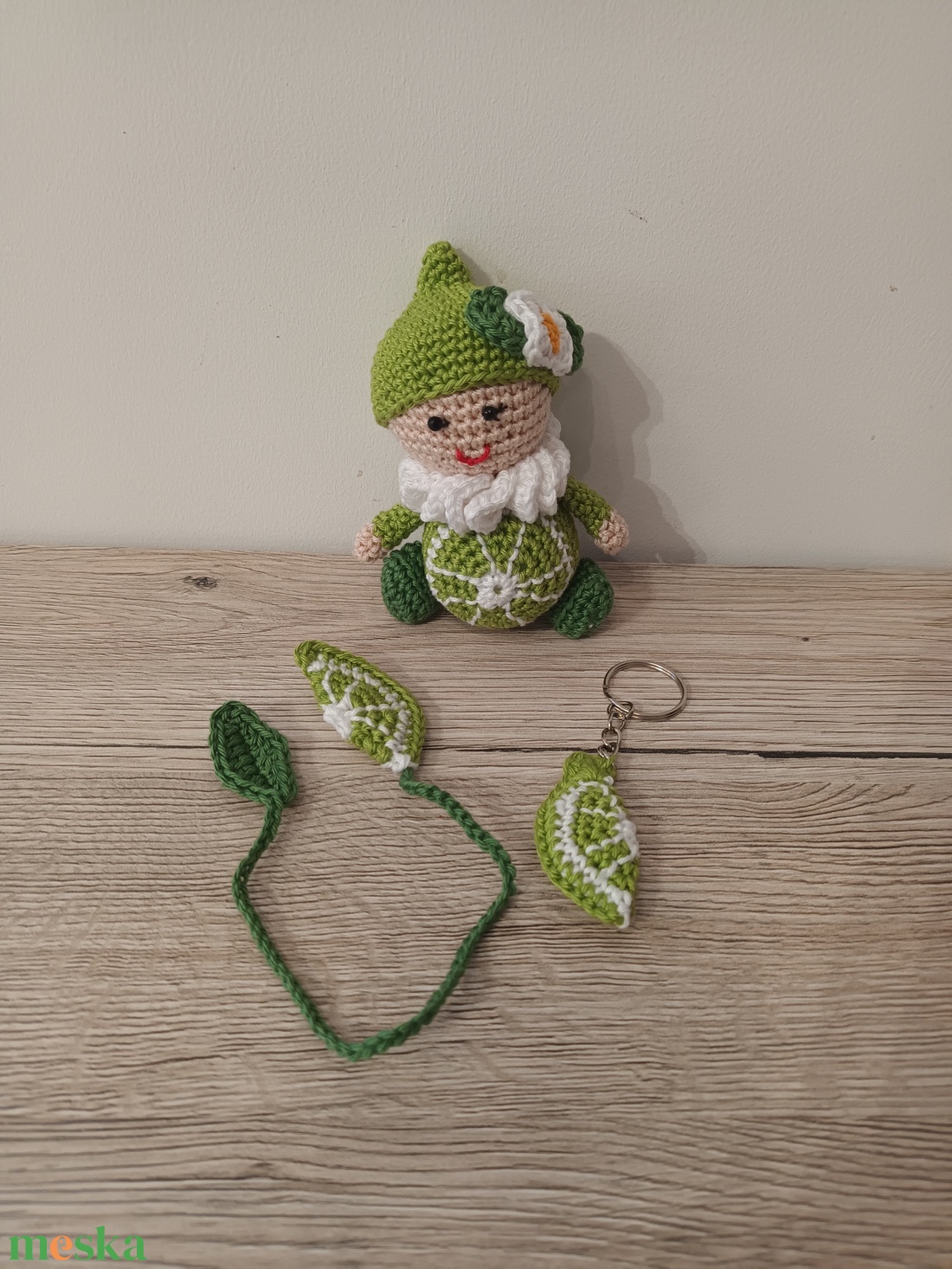 Amigurumi Lili, a horgolt lime - játék & sport - plüssállat & játékfigura - más figura - Meska.hu