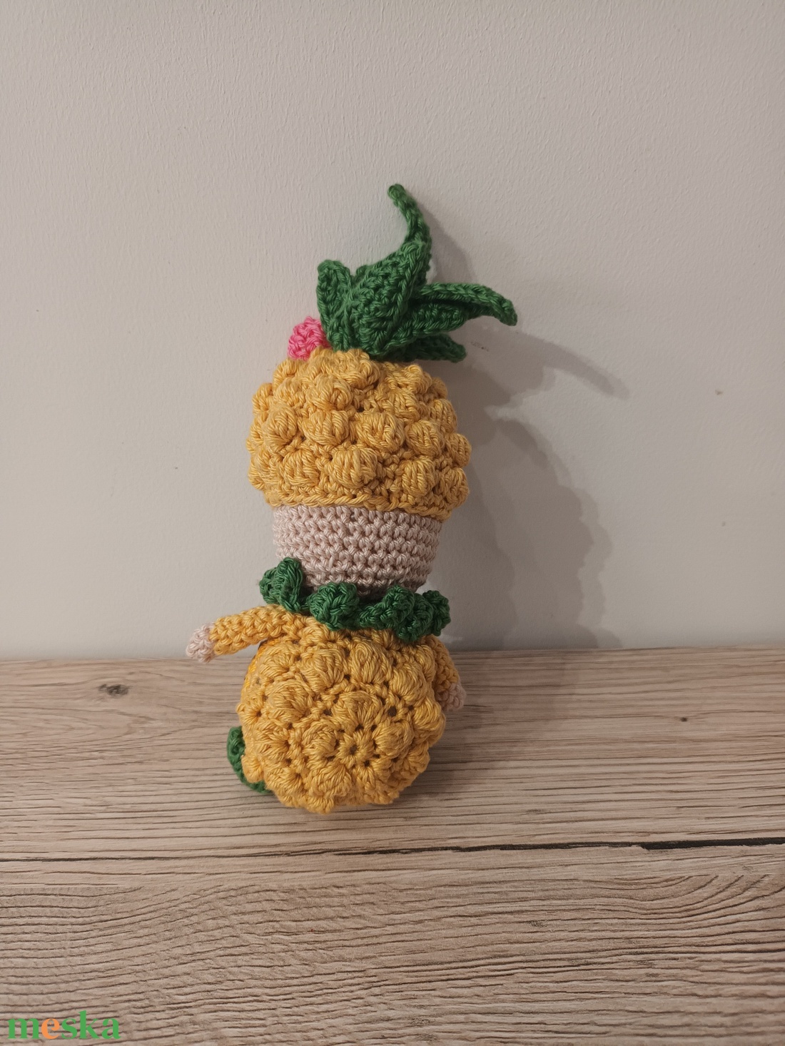 Amigurumi Ani, a horgolt ananász - játék & sport - plüssállat & játékfigura - más figura - Meska.hu