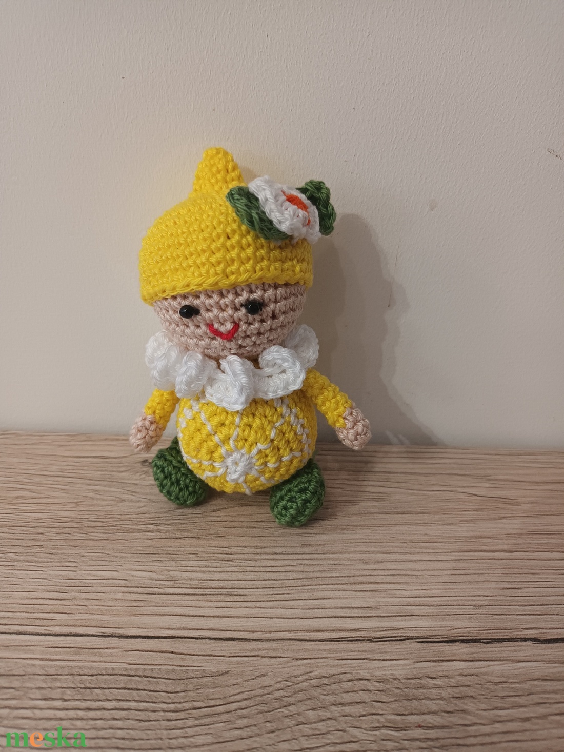Amigurumi Cili, a horgolt citrom - játék & sport - plüssállat & játékfigura - más figura - Meska.hu