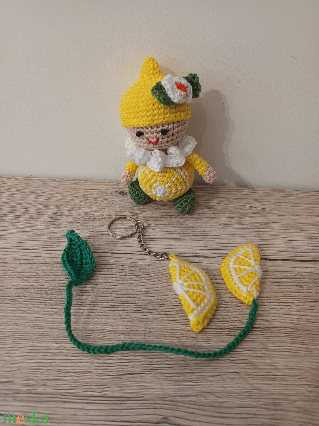 Amigurumi Cili, a horgolt citrom - játék & sport - plüssállat & játékfigura - más figura - Meska.hu