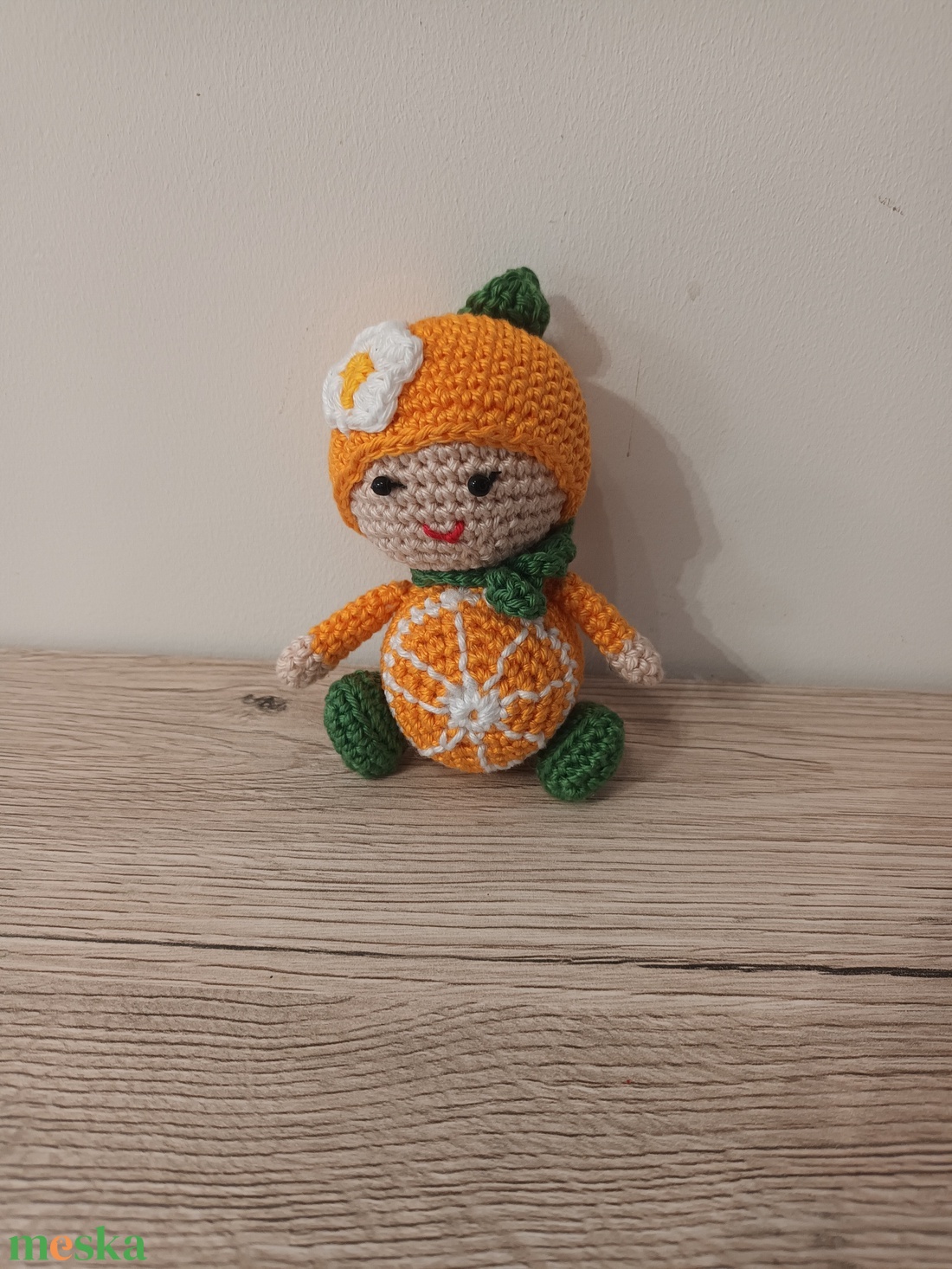 Amigurumi Mimi, a horgolt mandarin - játék & sport - plüssállat & játékfigura - más figura - Meska.hu