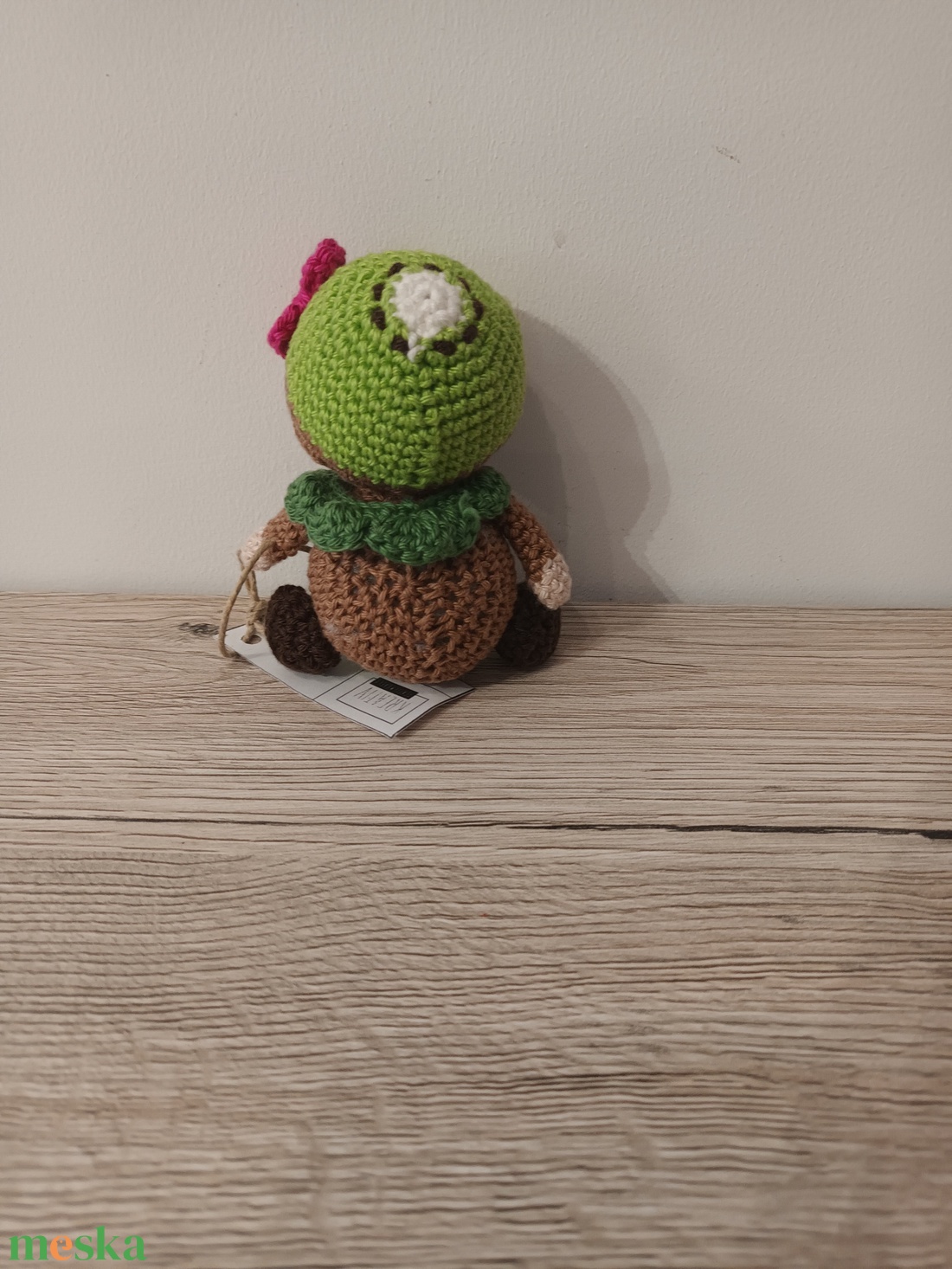 Amigurumi Kiki, a horgolt kivi - játék & sport - plüssállat & játékfigura - más figura - Meska.hu