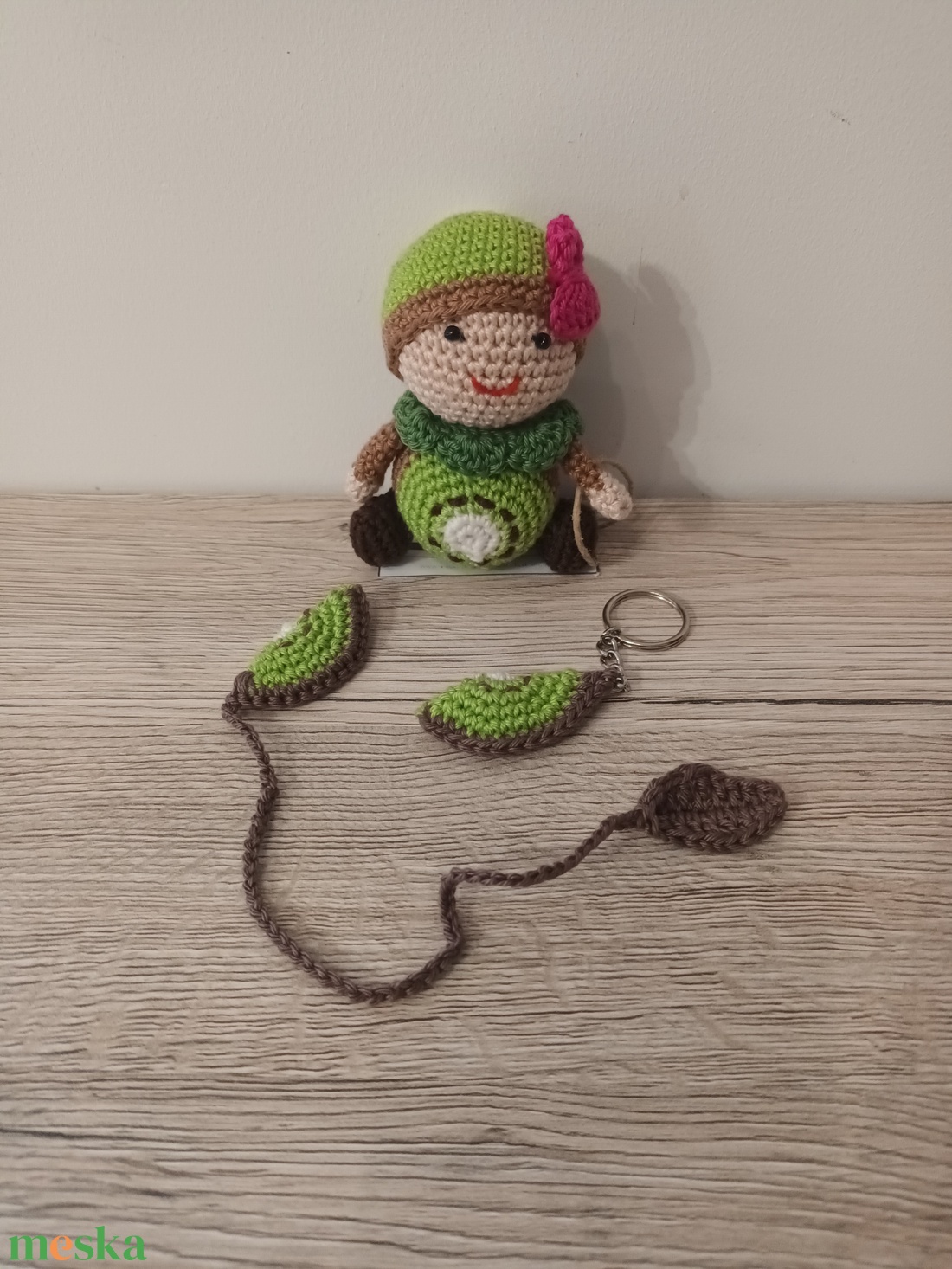 Amigurumi Kiki, a horgolt kivi - játék & sport - plüssállat & játékfigura - más figura - Meska.hu