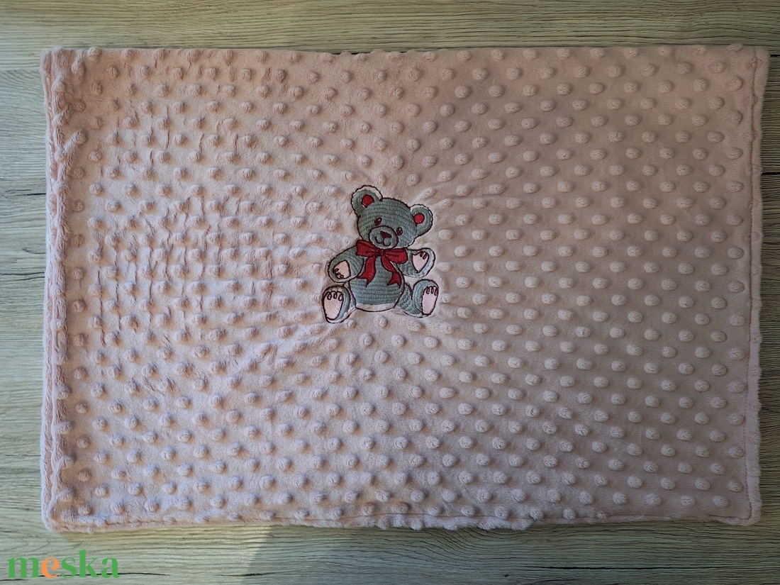 Kétoldalas babatakaró rózsaszín - baba - mama - baba ágynemű - babatakaró, gyerek pléd - Meska.hu