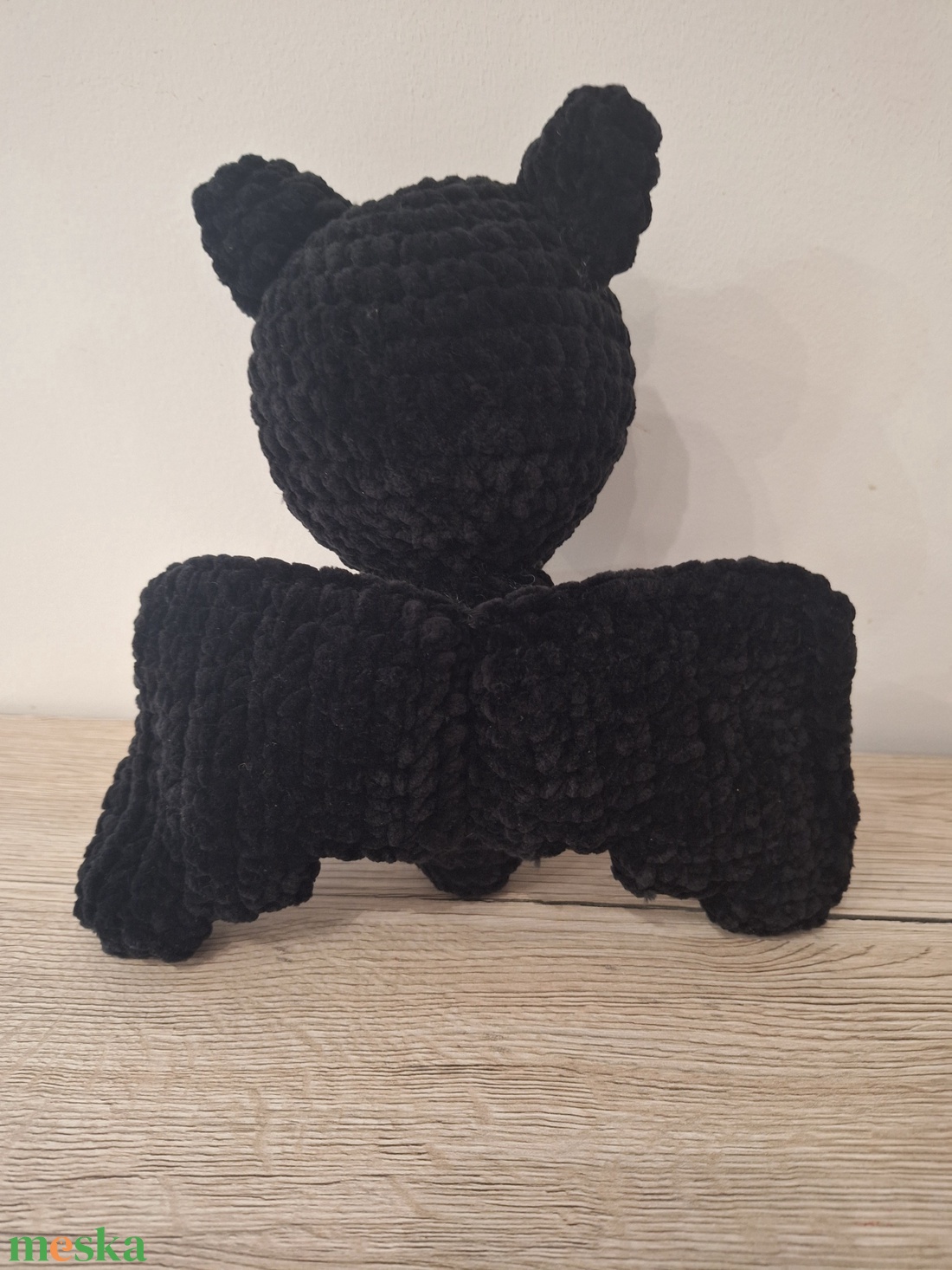 Amigurumi Denevér Dani - játék & sport - plüssállat & játékfigura - denevér - Meska.hu