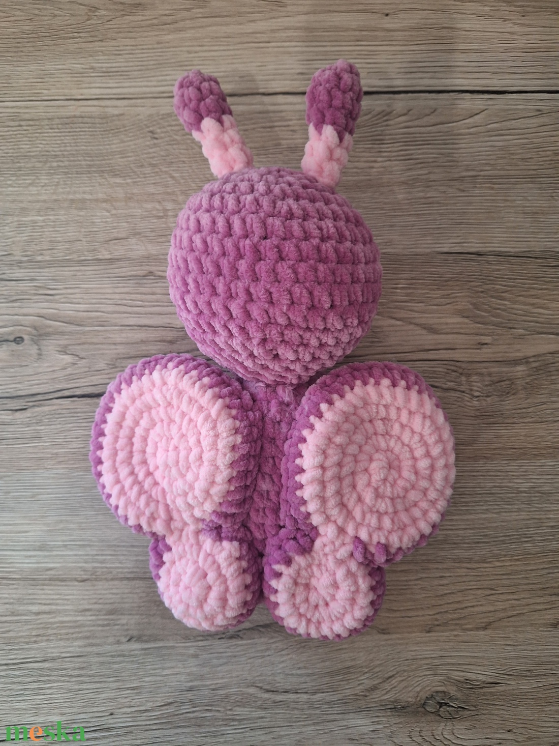 Amigurumi Pillangó Pille - játék & sport - plüssállat & játékfigura - pillangó - Meska.hu