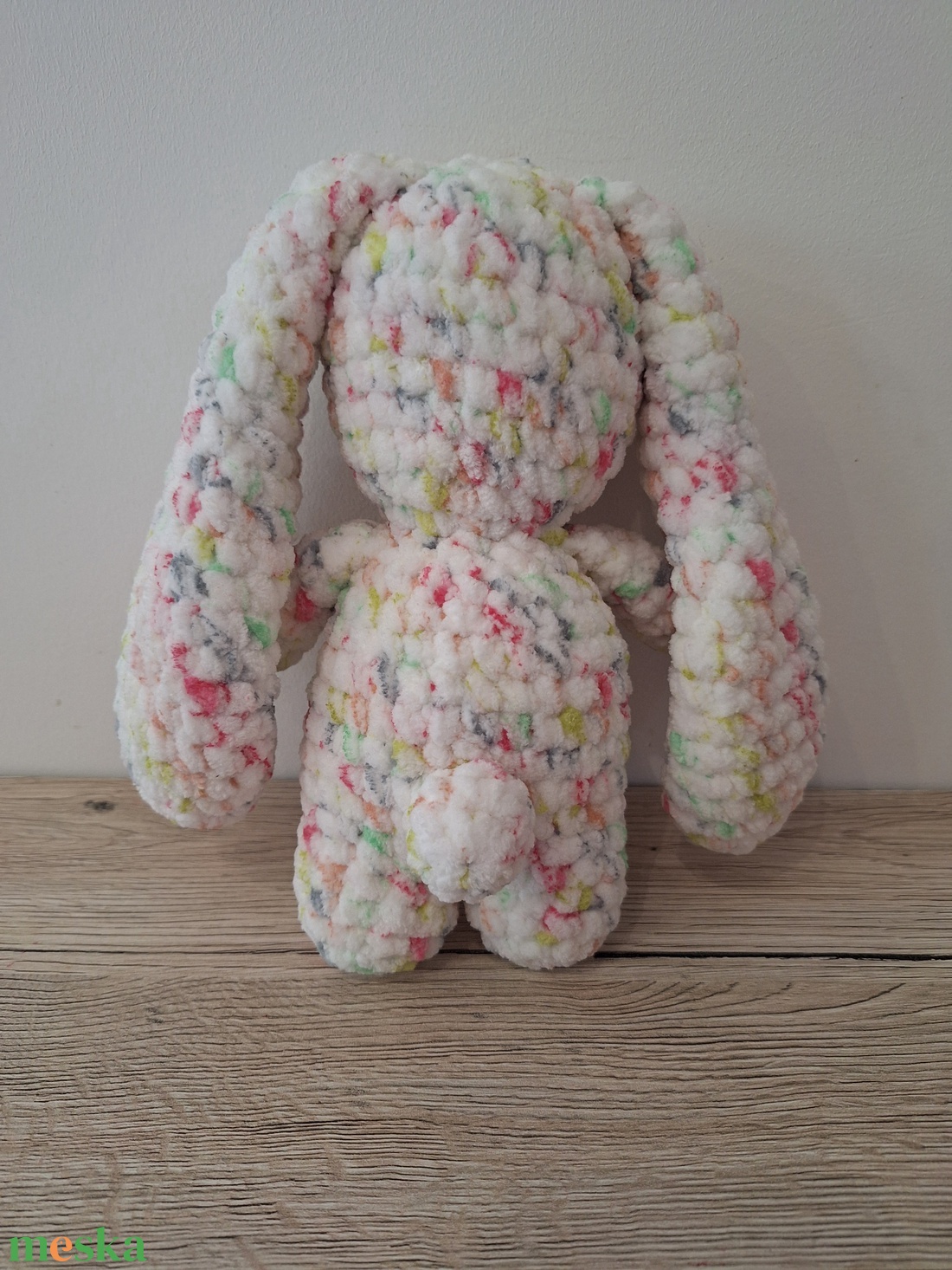 Amigurumi Bolyhos nyuszi - játék & sport - plüssállat & játékfigura - nyuszi - Meska.hu