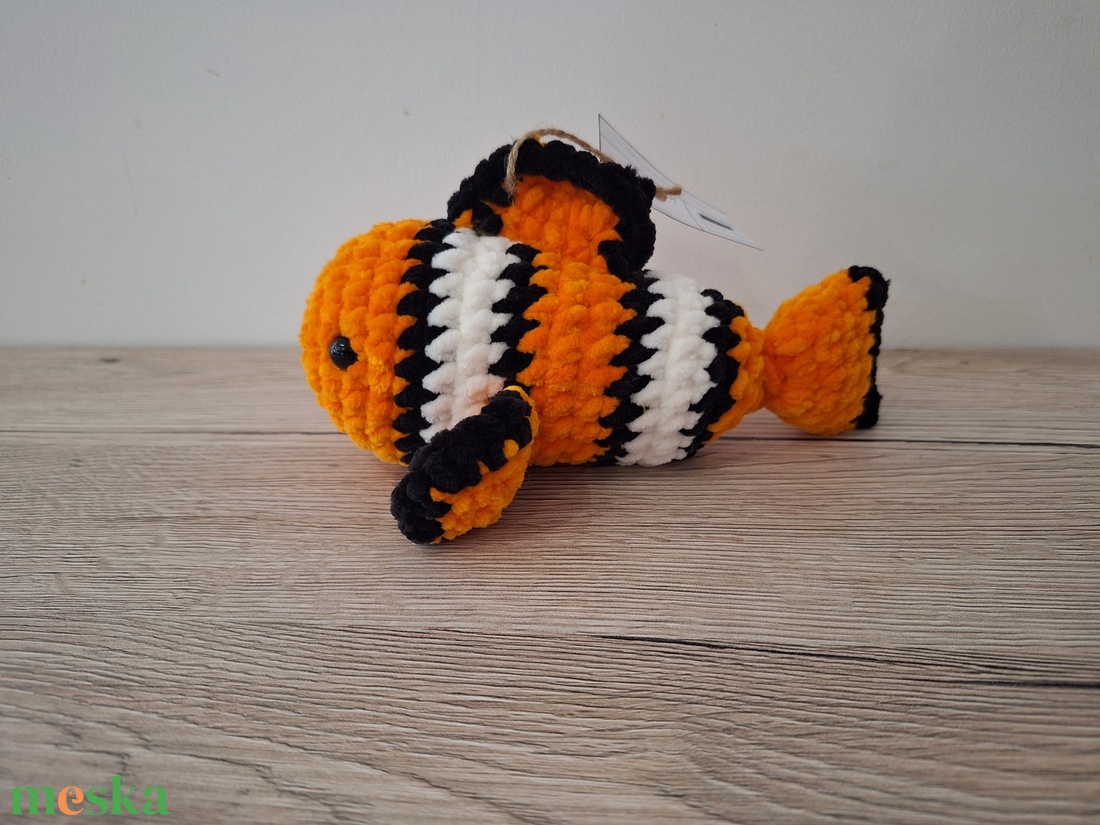 Bohóka, az amigurumi bohóchal - játék & sport - plüssállat & játékfigura - hal - Meska.hu