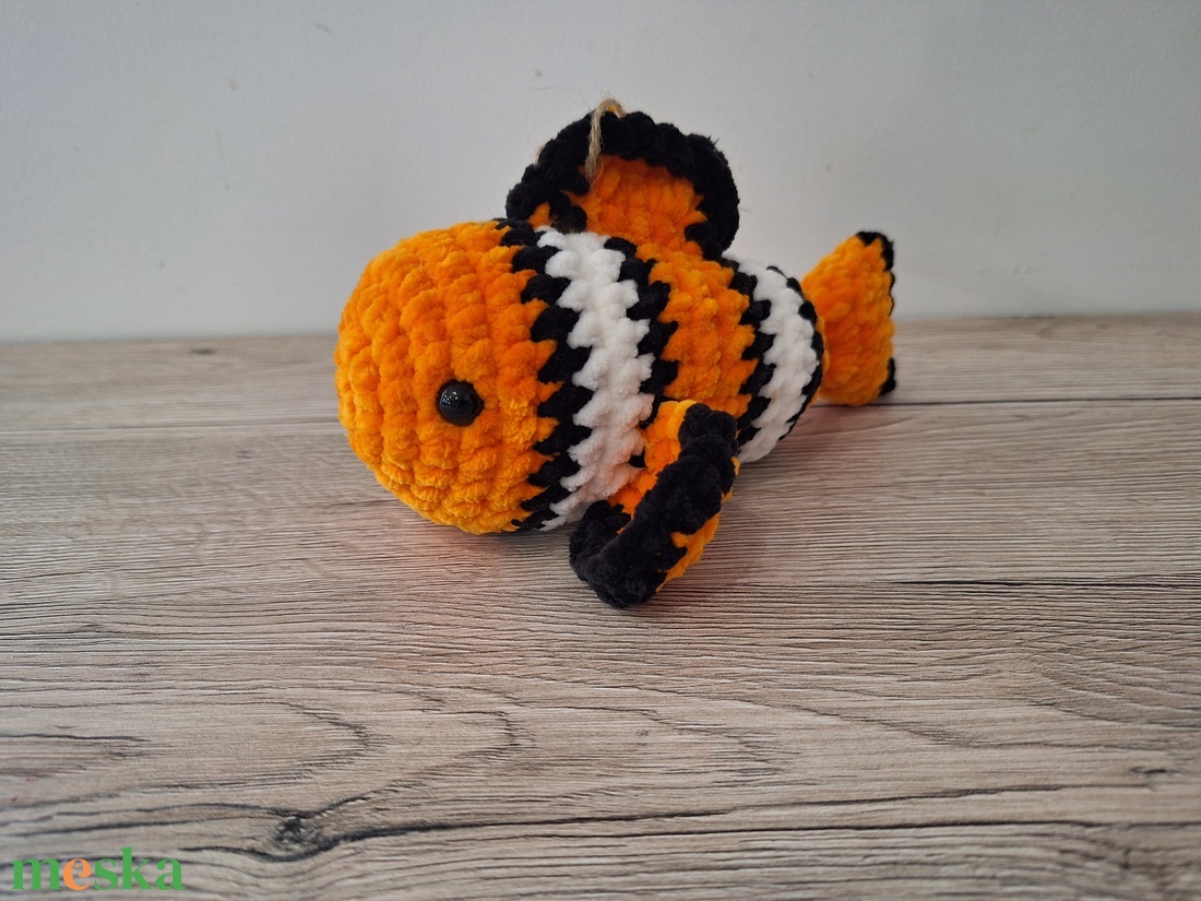 Bohóka, az amigurumi bohóchal - játék & sport - plüssállat & játékfigura - hal - Meska.hu