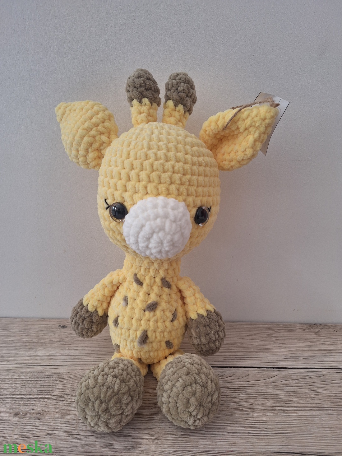 Amigurumi zsiráf - játék & sport - plüssállat & játékfigura - zsiráf - Meska.hu