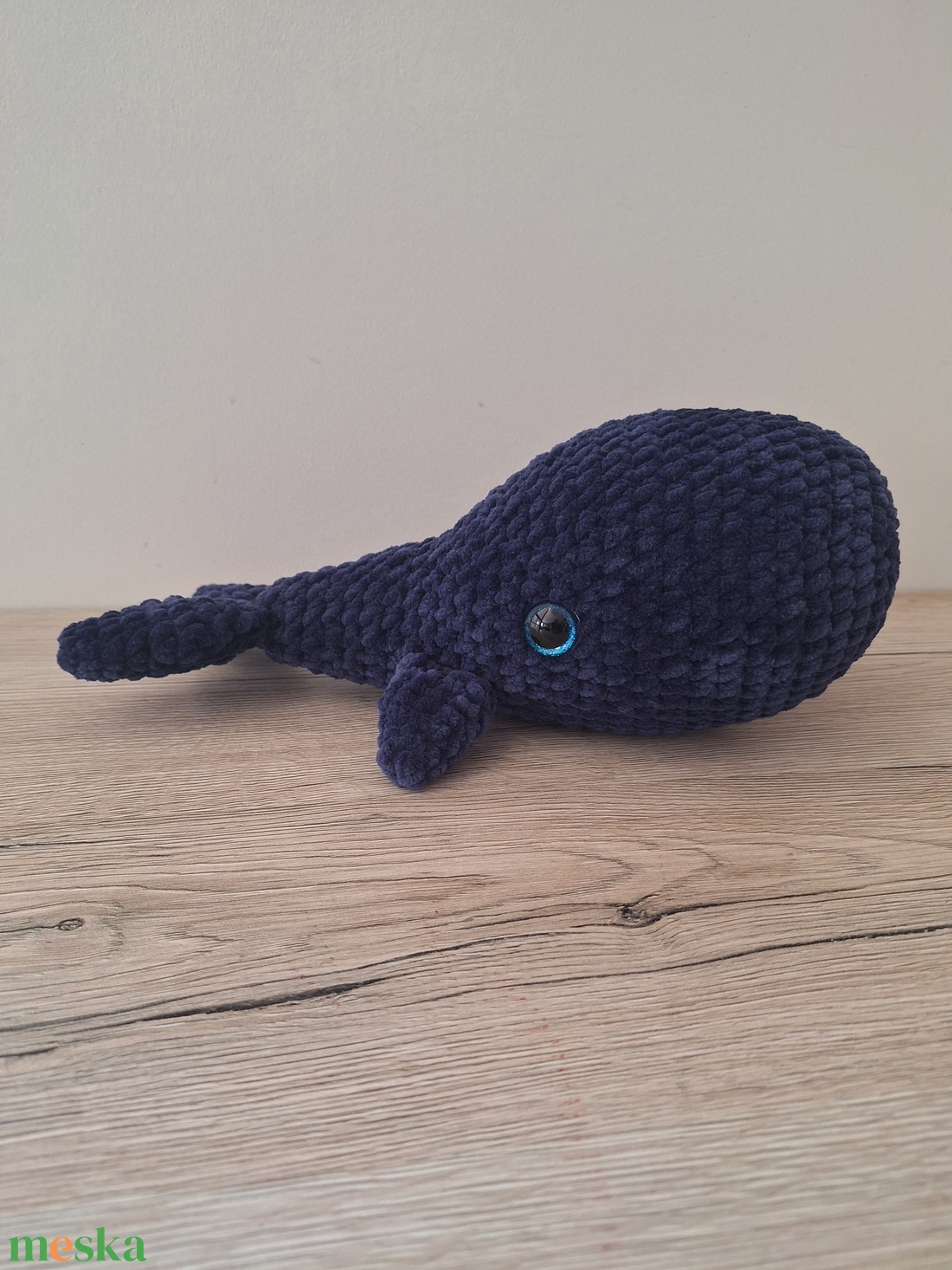 Amigurumi bálna - játék & sport - plüssállat & játékfigura - delfin, bálna - Meska.hu