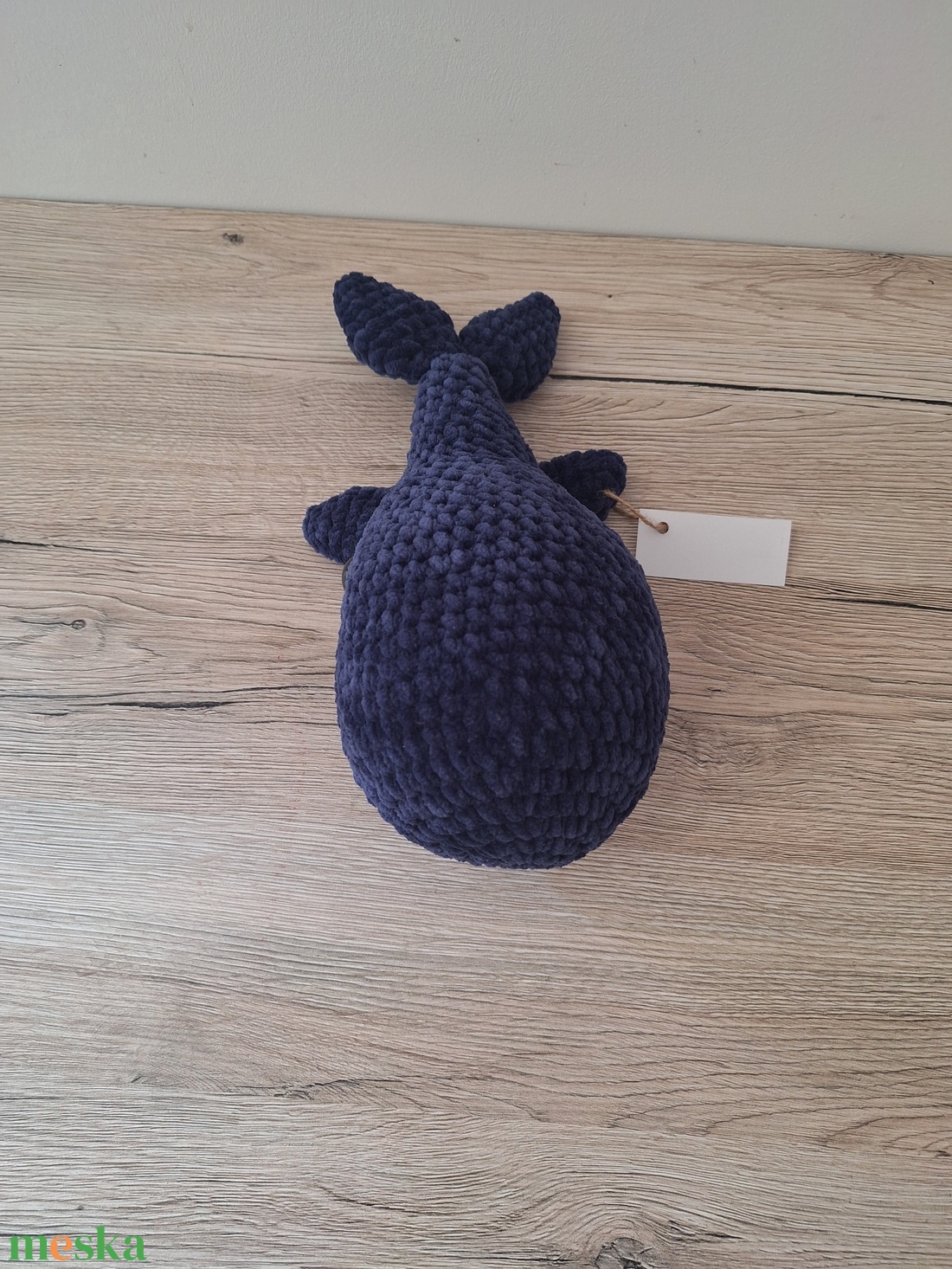 Amigurumi bálna - játék & sport - plüssállat & játékfigura - delfin, bálna - Meska.hu