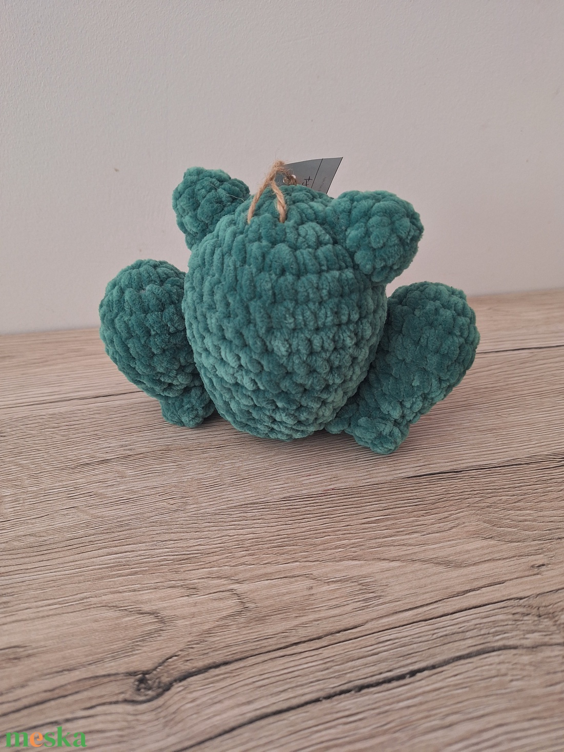 Breki, az amigurumi béka - játék & sport - plüssállat & játékfigura - béka - Meska.hu