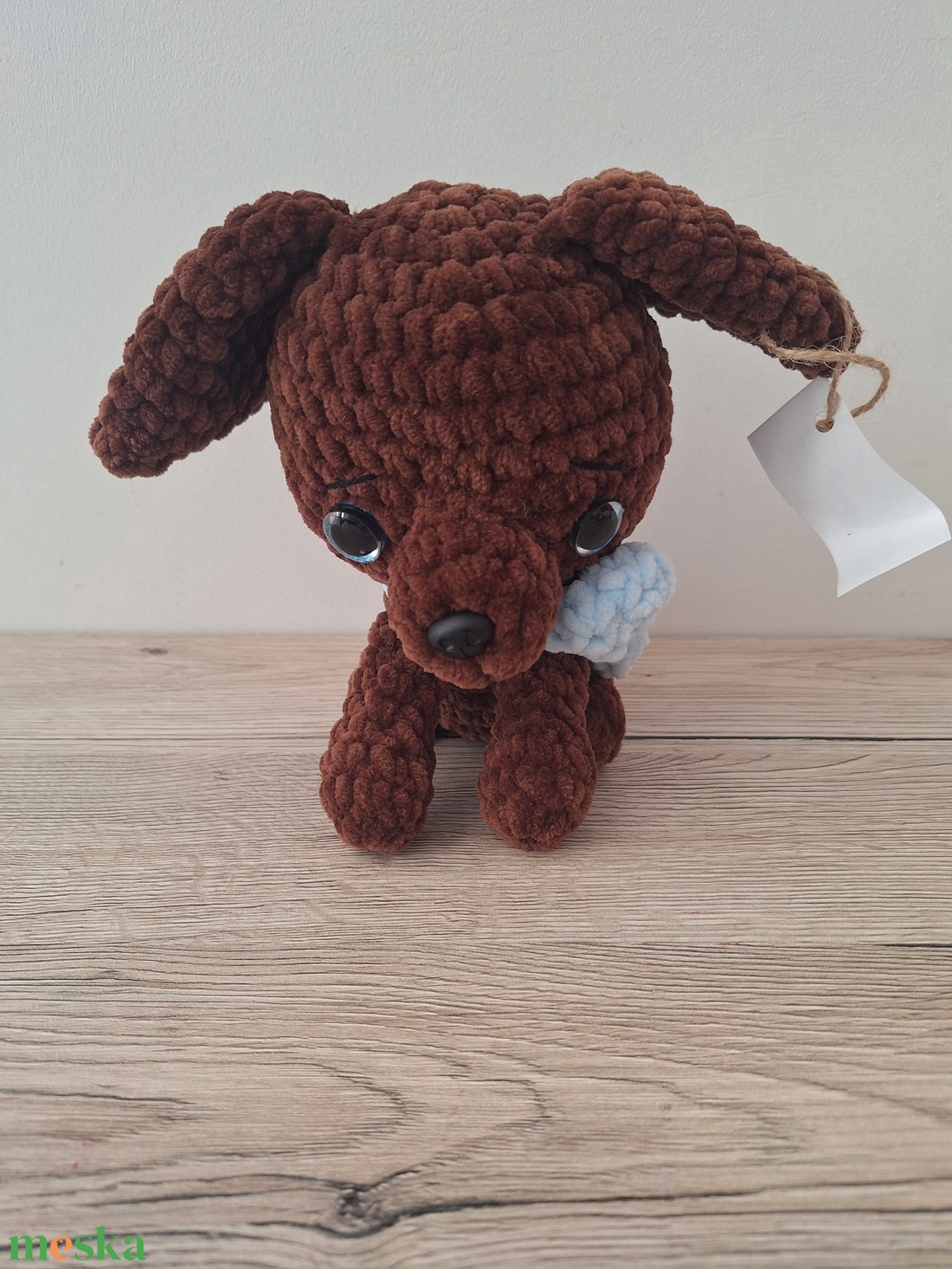 Amigurumi plüss kutya - játék & sport - plüssállat & játékfigura - kutya - Meska.hu