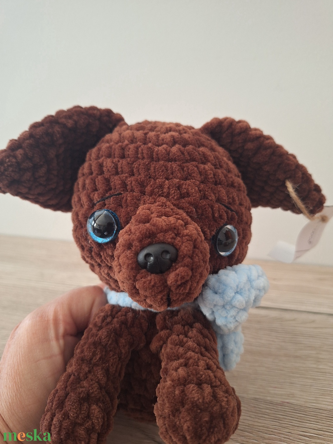Amigurumi plüss kutya - játék & sport - plüssállat & játékfigura - kutya - Meska.hu