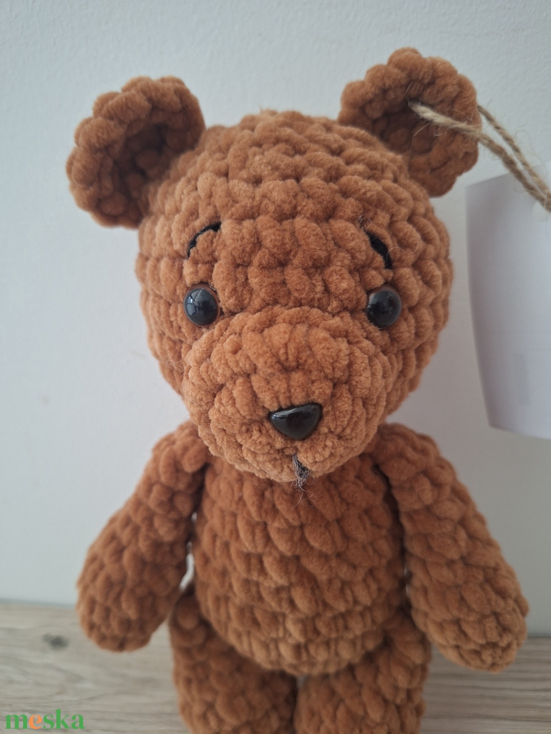 Amigurumi Barna Maci - játék & sport - plüssállat & játékfigura - maci - Meska.hu