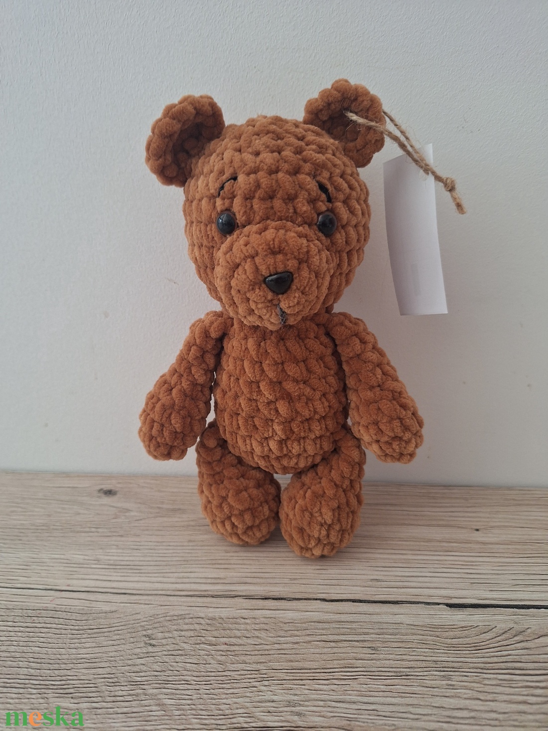 Amigurumi Barna Maci - játék & sport - plüssállat & játékfigura - maci - Meska.hu