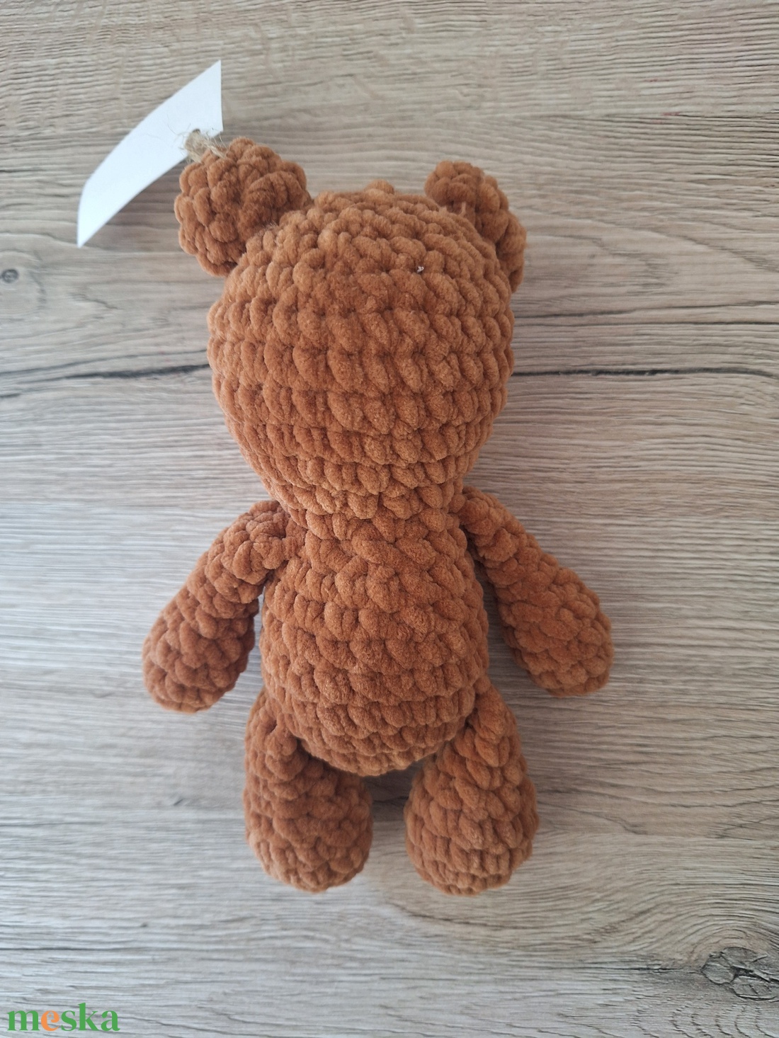 Amigurumi Barna Maci - játék & sport - plüssállat & játékfigura - maci - Meska.hu