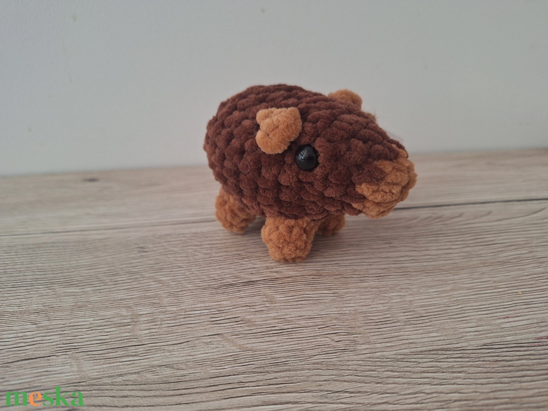 Amigurumi kapibara - játék & sport - plüssállat & játékfigura - kapibara - Meska.hu