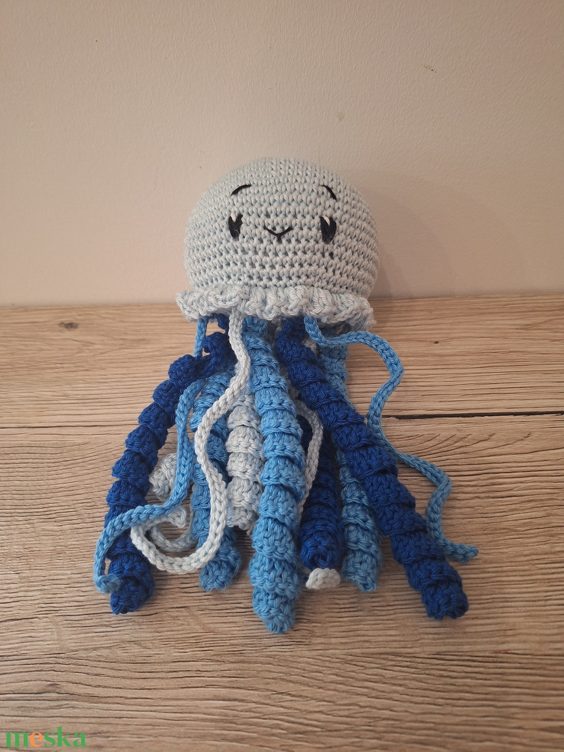 Amigurumi medúza Momó - játék & sport - plüssállat & játékfigura - más figura - Meska.hu