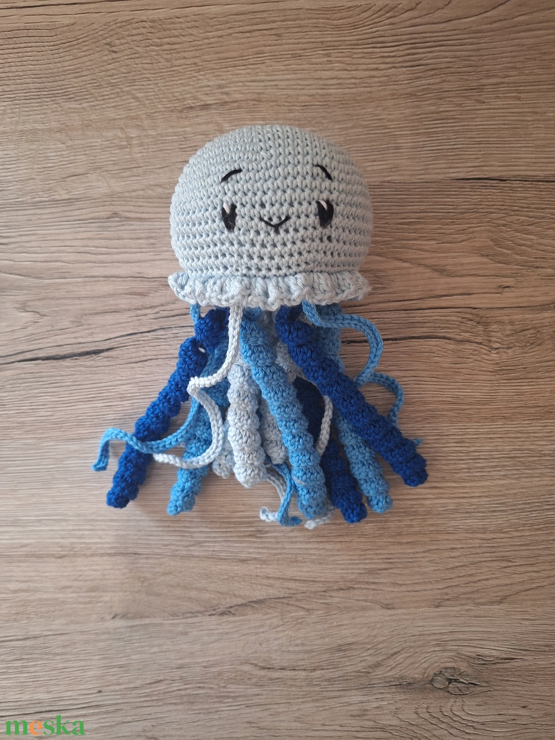 Amigurumi medúza Momó - játék & sport - plüssállat & játékfigura - más figura - Meska.hu