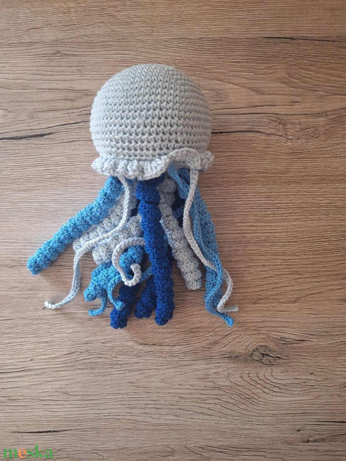 Amigurumi medúza Momó - játék & sport - plüssállat & játékfigura - más figura - Meska.hu