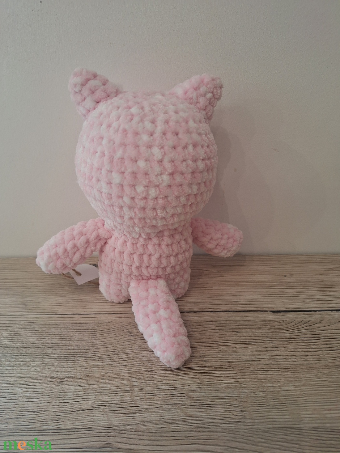 Rózi, amigurumi cica - játék & sport - plüssállat & játékfigura - cica - Meska.hu