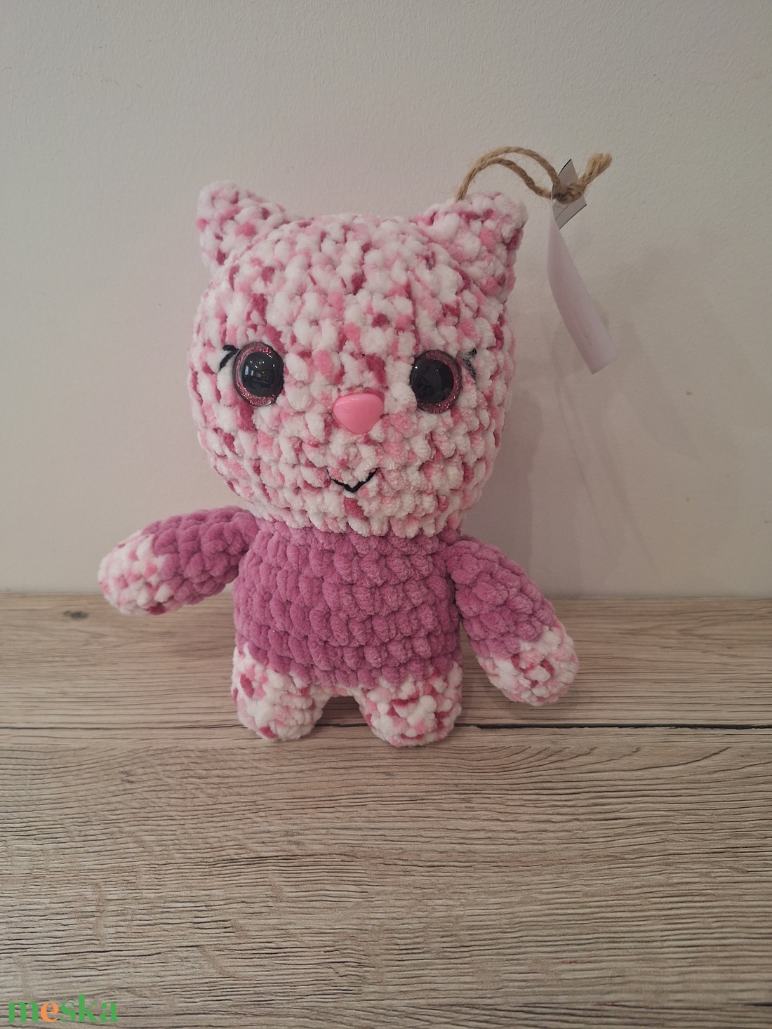 Cirmi, amigurumi cica - játék & sport - plüssállat & játékfigura - cica - Meska.hu