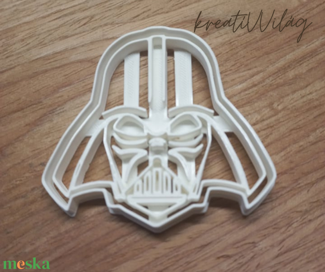 Sütemény kiszúró - Darth Vader - otthon & életmód - konyhafelszerelés, tálalás - sütés, főzés - sütikiszúró - Meska.hu