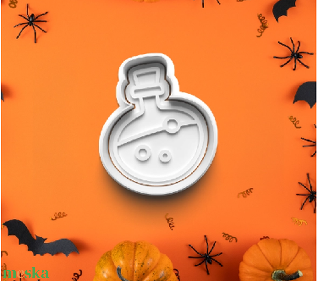 Méreg sütiforma - otthon & életmód - dekoráció - halloween - halloweeni sütikiszúrók - Meska.hu