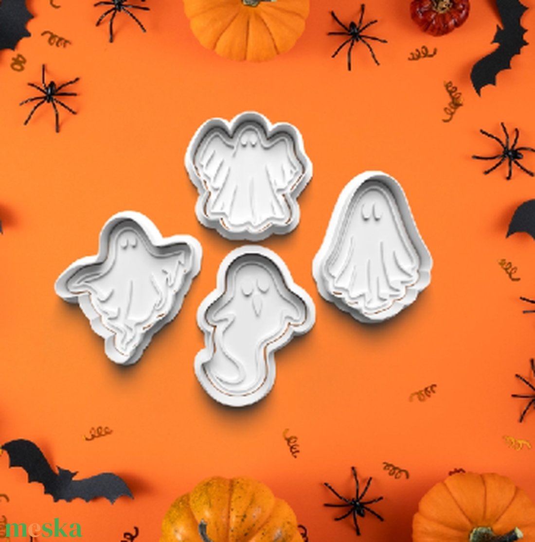 Ghost 4 db-os forma - otthon & életmód - dekoráció - halloween - halloweeni sütikiszúrók - Meska.hu Ghost 4 db-os forma - otthon & életmód - dekoráció - halloween - halloweeni sütikiszúrók - Meska.hu