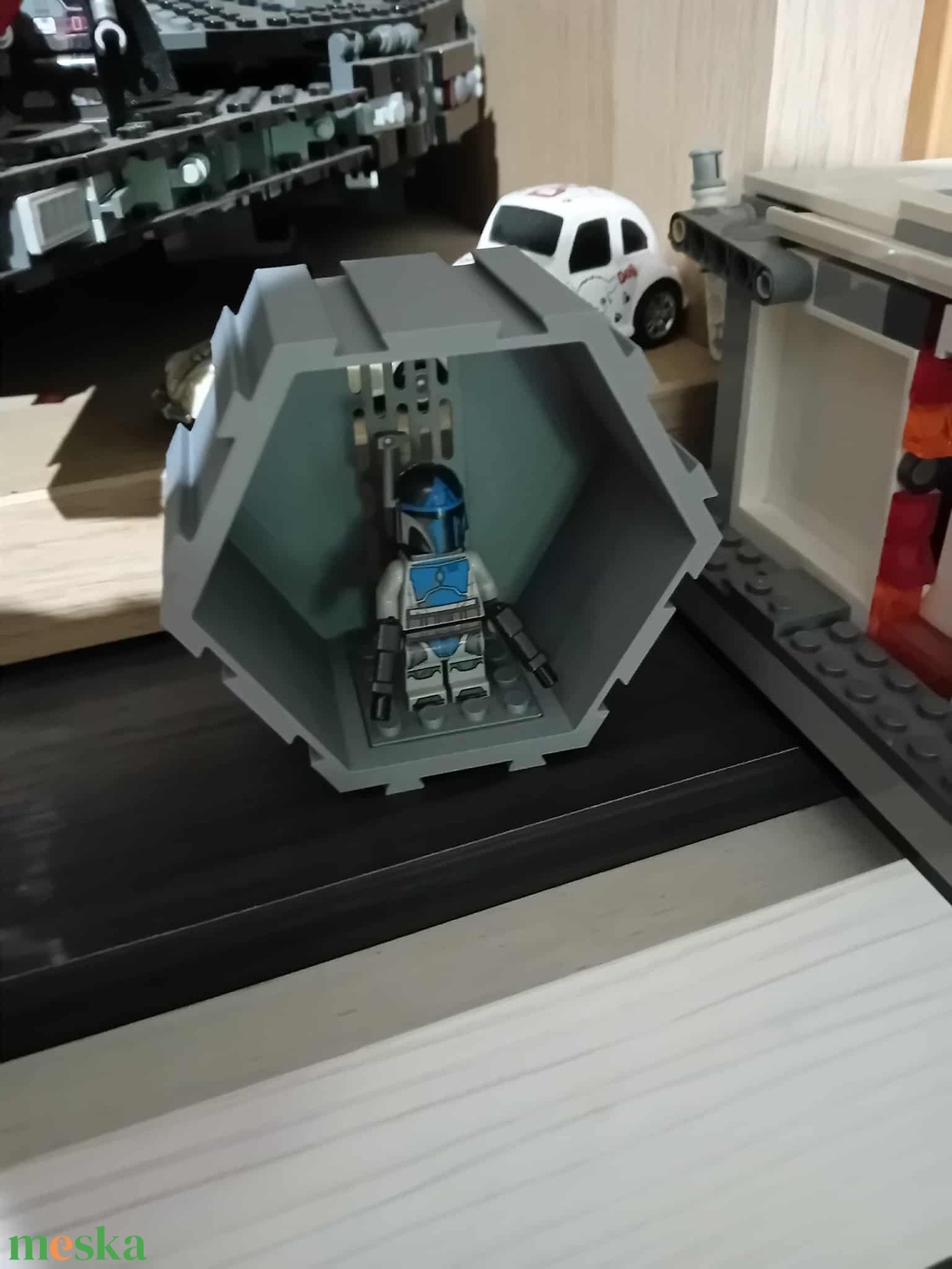 Lego minifigura rendszerező - otthon & életmód - tárolás & rendszerezés - íróasztali tároló - Meska.hu