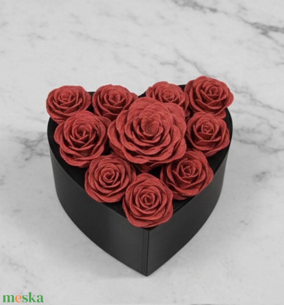 Örökrózsa box - otthon & életmód - dekoráció - virágdísz és tartó - virágbox, virágdoboz - Meska.hu