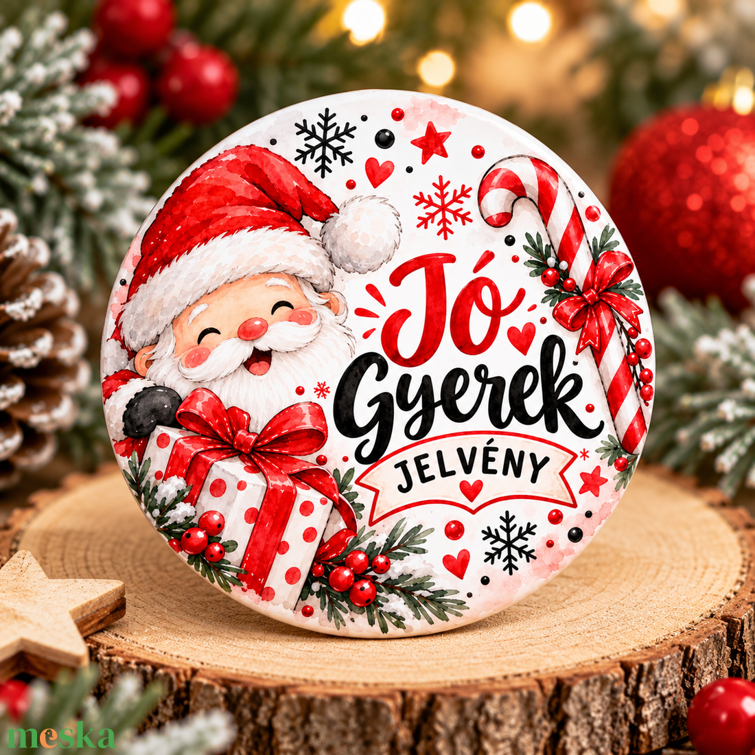 Jó gyerek jelvény , kitűző  - ékszer - kitűző és bross - Meska.hu