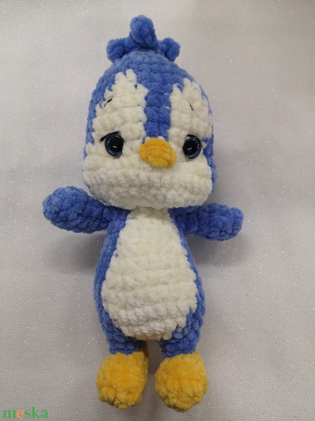 Tündéri horgolt pingvin - játék & sport - plüssállat & játékfigura - pingvin - Meska.hu