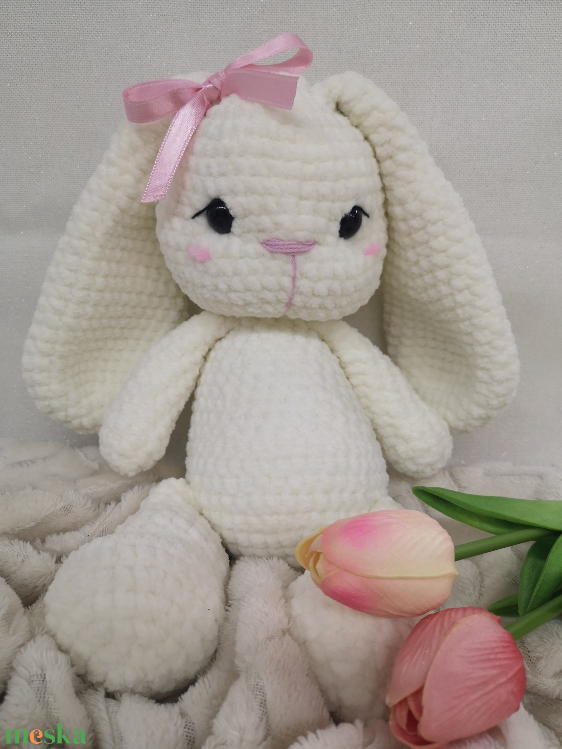 Pihe-puha horgolt húsvéti nyuszi �� - játék & sport - plüssállat & játékfigura - nyuszi - Meska.hu